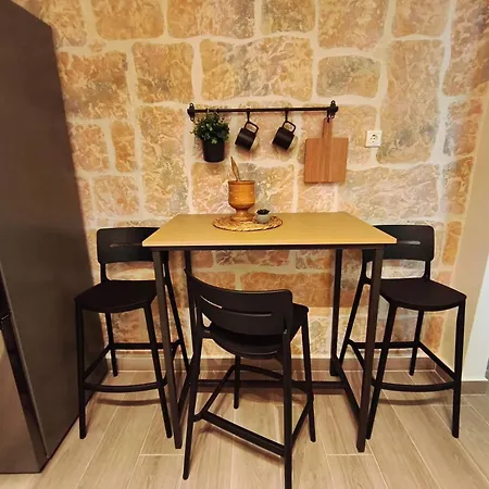 Patrelaki Stone Chania With Private Yard