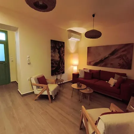 Holiday home Patrelaki Stone Chania With Private Yard *