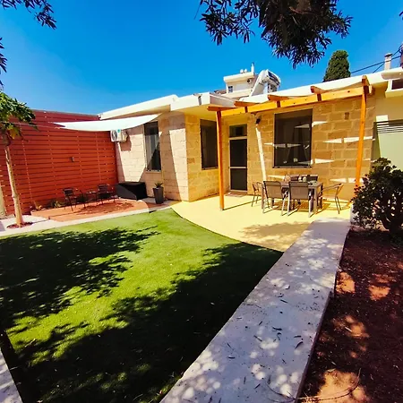 Patrelaki Stone Chania With Private Yard *